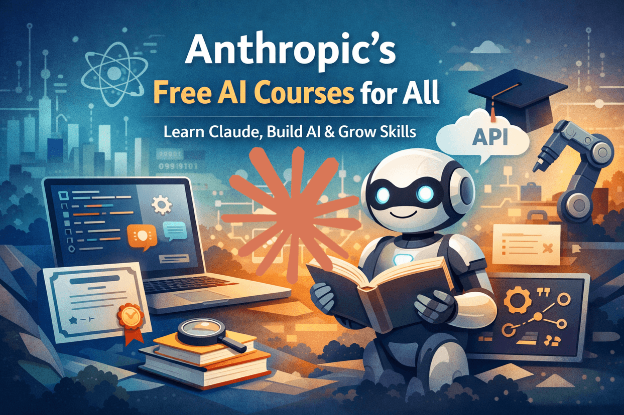 Anthropic Free AI Courses for All — Learn Claude, Build AI & Grow Skills